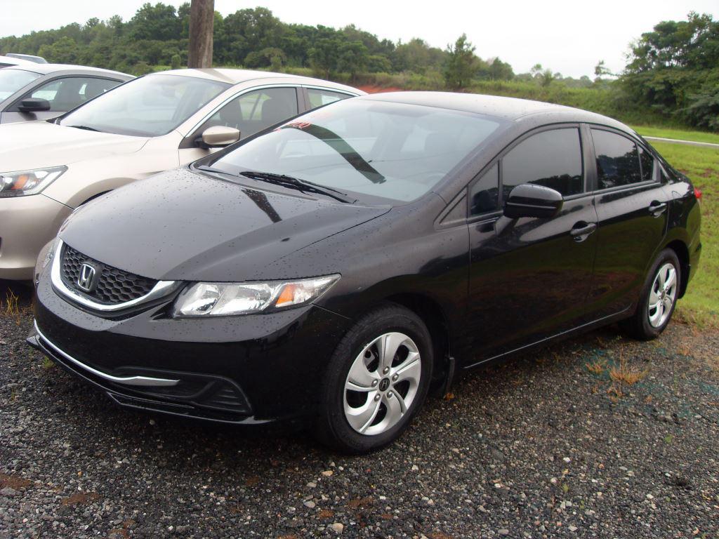 Used 2014 Honda Civic LX with VIN 19XFB2F55EE029222 for sale in Butler, GA