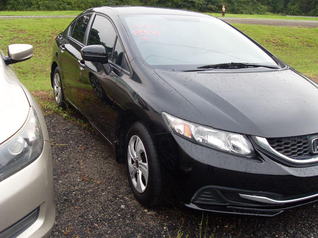Used 2014 Honda Civic LX with VIN 19XFB2F55EE029222 for sale in Butler, GA