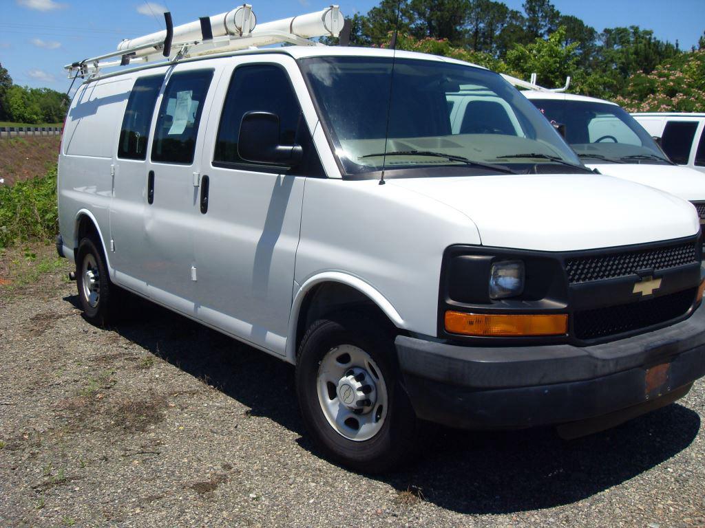 Used 2008 Chevrolet Express Cargo Work Van with VIN 1GCHG35K981161799 for sale in Butler, GA