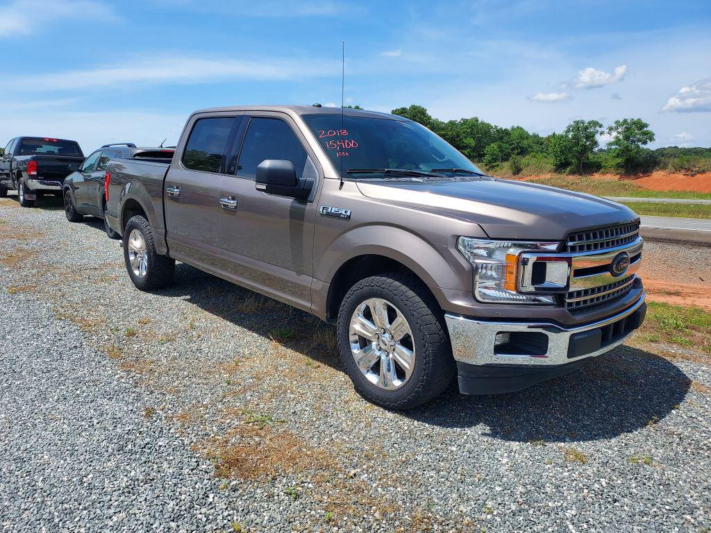 Used 2018 Ford F-150 XLT with VIN 1FTEW1CG6JFC39747 for sale in Butler, GA
