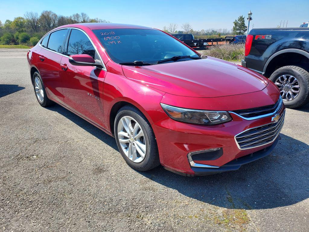 Used 2018 Chevrolet Malibu 1LT with VIN 1G1ZD5ST9JF237433 for sale in Butler, GA
