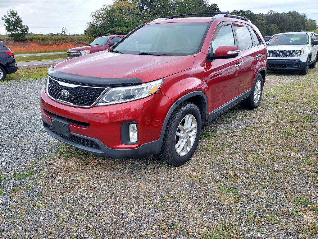 Used 2014 Kia Sorento LX with VIN 5XYKT4A69EG471415 for sale in Butler, GA