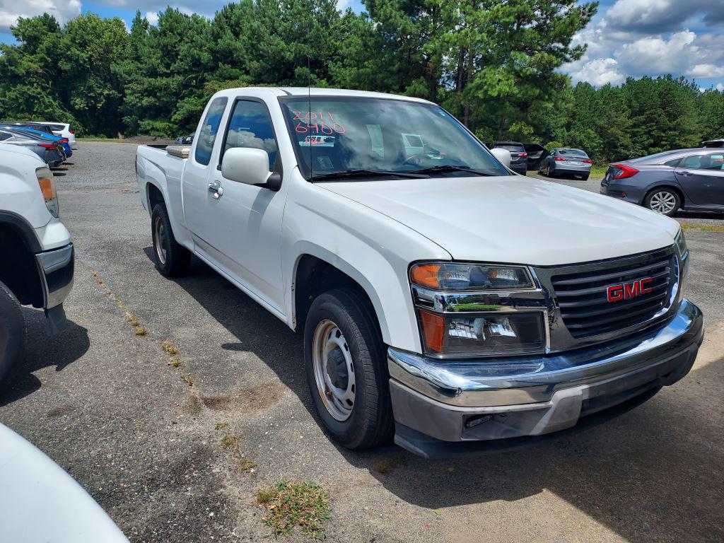 Used 2011 GMC Canyon WT with VIN 1GTE5LFEXB8132697 for sale in Butler, GA