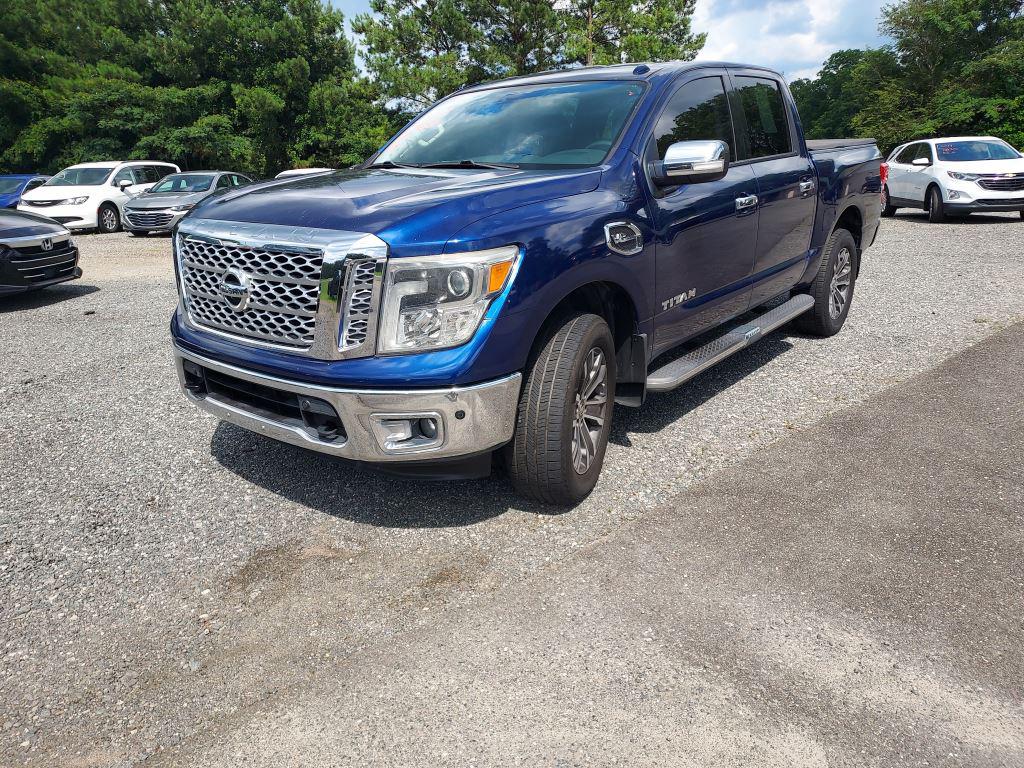 Used 2017 Nissan Titan SL with VIN 1N6AA1E57HN555549 for sale in Butler, GA